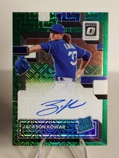 2022 Donruss Optic Jackson Kowar Rated Rookie Auto Green Mojo /88 KC Royals RC