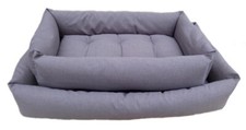 CUCCE CUCCIA DA INTERNO LETTO DIVANO IMBOTTITO PER ANIMALI CANI-GATTI GRIGIO