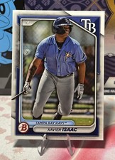 2024 Bowman Xavier Isaac BP-133 Prospects Tampa Bay Rays