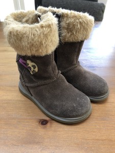 clarks girls suede boots