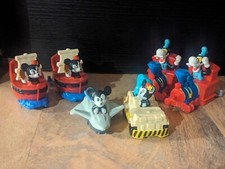 McDonald's Disney 50th Runaway Railway Happy Meal Toy Lot Minnie Goofy 6 