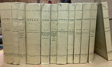 LUIGI BIANCHI - OPERE - UNIONE MATEMATICA ITALIANA, CREMONESE, 1952 - 12 VOLUMI