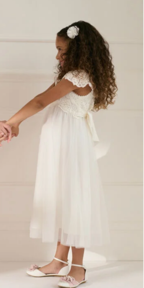 monsoon estella dress ivory Elegant Gown Monsoon Estella Dress Ivory Estella Dress Ivory Girls' Dresses Monsoon