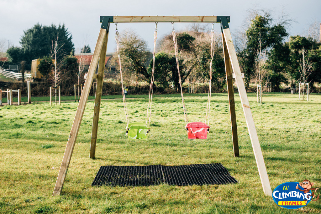 swing set wooden frame