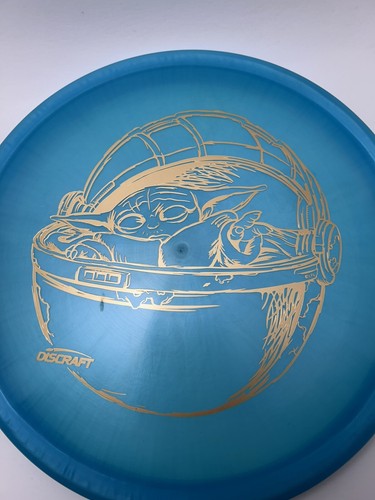 Discraft Z Buzzz Grogu Baby Yoda Child Floating Star Wars Mandalorian Blue 177+ - Picture 2 of 5