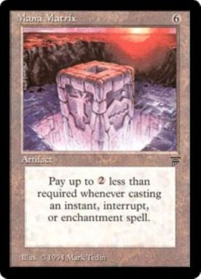 マジック：ザ・ギャザリング MTG  mana matrix MTG Legends - Mana Matrix NM | eBay