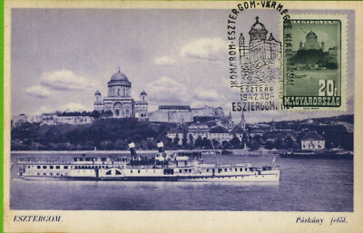 1947 - Ungarn - Maximumkarte - Basilika Esztergom - Donau - Ref. C39