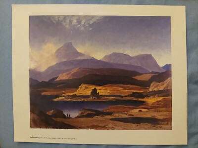 SIR DAVID YOUNG CAMERON The Wilds of Assynt 1936 Limited Edition Fine Art Print