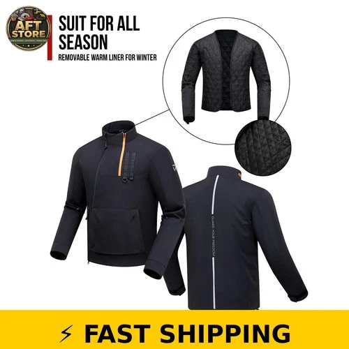 RIDEIRON Motorcycle Jacket CE Certified Windproof XL image 5