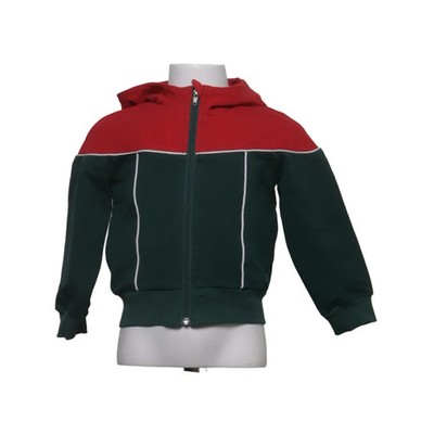 Hibobi, Kapuzenpullover, Größe: 110, Rot/Grün/Weiß #8lO