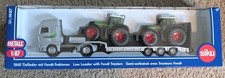 Siku 1840 Low Loader w/ Fendt Tractors, 1:87 Scale