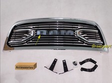 Chrome Grille For Dodge Ram 2500 2010-2018 Upgrade Grill Front Mesh W/Accessorie