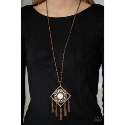Paparazzi | Sandstone Solstice - Copper Necklace