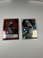(2) 2026 Leaf Metal Faizon Brandon RC AUTO Red Shimmer, White Crystal 1/1