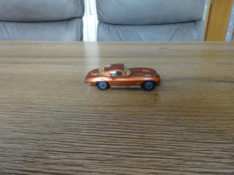 Corgi Toys 310 Chevrolet Corvette Stingray  60er Jahre  Rarität, no Dinky Toys - Bild 2 von 4
