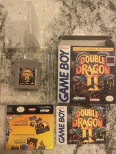Double Dragon II 2 Gameboy - Game Boy CIB complete box, Manual, game -USA