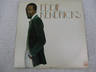 Vintage Eddie Kendricks Vinyl Record Eddie Kendricks R&B Tamla Black 12'' 1973