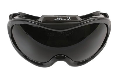 Laser Tools Schweißschutzbrille Wide Vision 6724 Schwarz