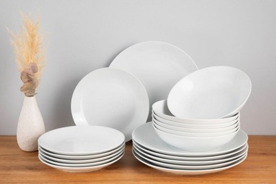 Creatable Tafelservice Angi 18 tlg für 6 Personen Porzellan Geschirr Set Service