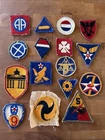 WW2 US MIlitary Uniform Patches, Foreign & Other Eras May be Present, Lot 4/4