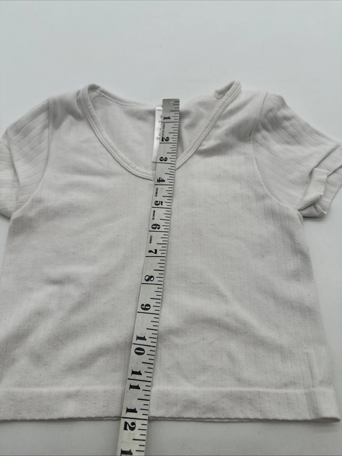 yogalicious solid v-neck shirt