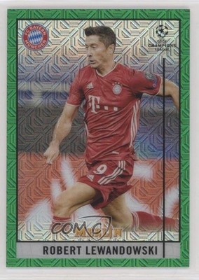 2020 Merlin Collection Chrome UEFA Champions League 65/99 Robert Lewandowski pe8