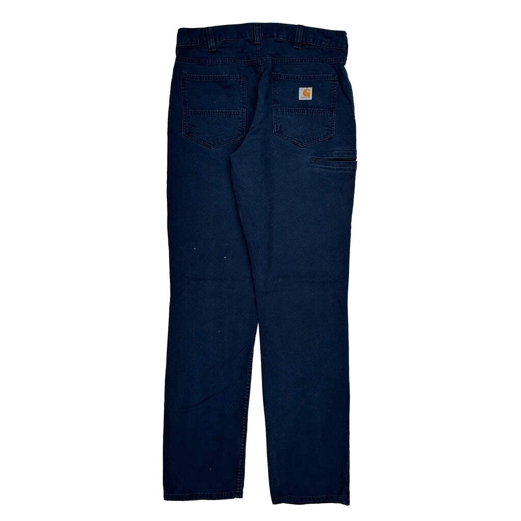 Carhartt Carpenter Pants - 32W 36L Blue Cotton