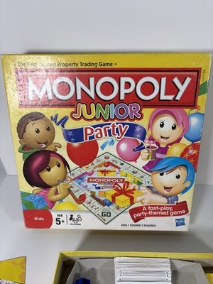 Monopoly Junior Waddingtons 2001 Familienstrategie Brettspiel, vollständig, 
