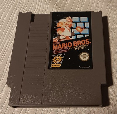 Super Mario Bros 1 Für Nes Nintendo Entertainment System Nur Original Modul PAL