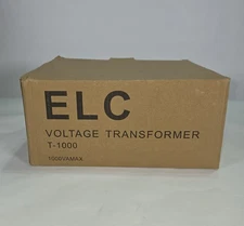 ELC T-1000 voltage converter transformer step up down 110V to 220V vice versa 