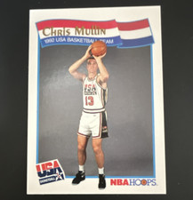 1991-92 NBA Hoops McDonald's Chris Mullin #57 United States Basketball Card