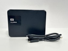WD Easystore 2TB Portable External Hard Drive USB 3.0 HDD Black WDBKUZ0020BBK