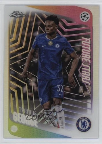 2025 Topps Chrome UEFA Club Competitions Future Stars Refractor Tyrique George