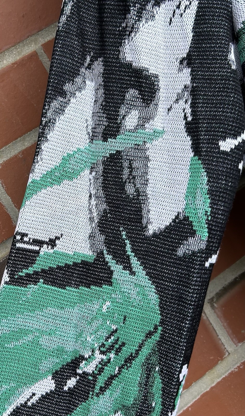 Misook  Jacket Multicolored Abstract Print Sz PL - image 3