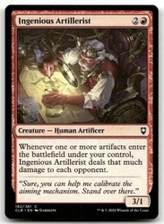 Ingenious Artillerist 182/361 Commander Legends: Battle for Baldur's Gate