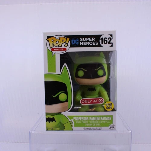 G6 Funko Pop DC Heroes BATMAN Radium Target Exclusive Vinyl  Figure 162