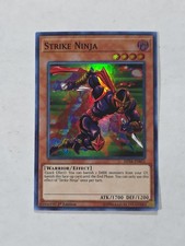 Yugioh Strike Ninja Super Rare 1st edition Foil SHVA-EN021