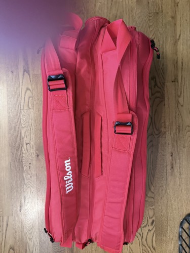 Wilson Super Tour Confezione 15 Borsa Tennis Rossa - Foto 4 di 11