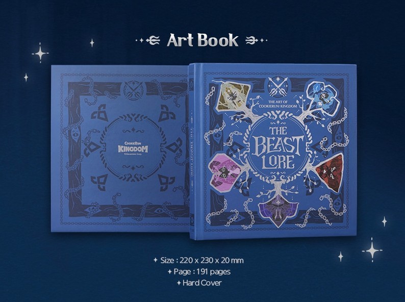 Cookie Run Kingdom 5th Art Book The Beast Lore Gift Set New Sealed