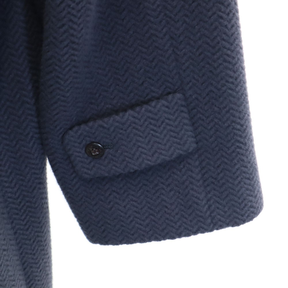 Givenchy 90s Old Herringbone Pattern Wool coat L … - image 3