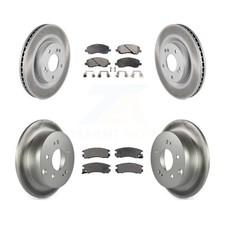 Transit Auto KGT-101004 Brake Disc and Pad Kit Front & Rear for Eclipse Galant