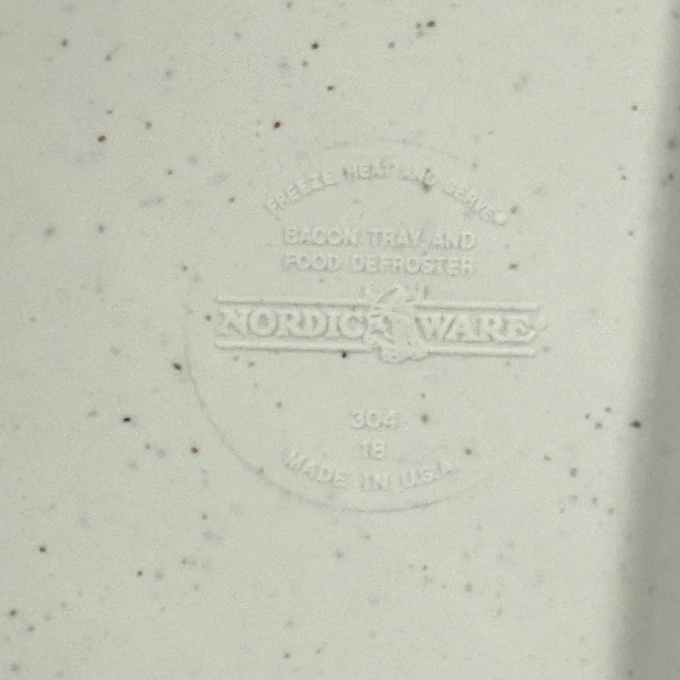Vintage Nordic Ware 304 Microwave Bacon Cooker Rack Tray Made In USA - Image 3 of 4