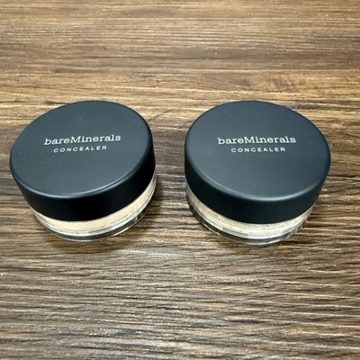 Lot Of 2 BareMinerals Loose Powder Concealer Summer Bisque 2B 0.07oz