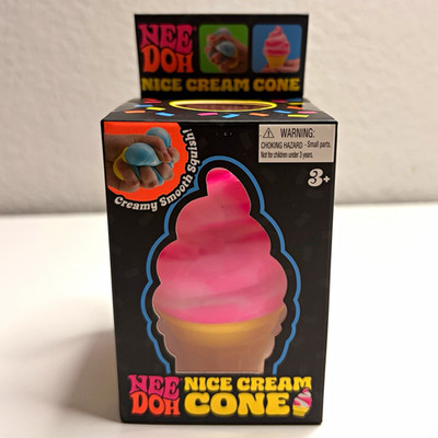 Pink NEE DOH Nice Cream Cone