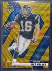 2025 Panini Mosaic Football Gold Wave Wes Welker #205