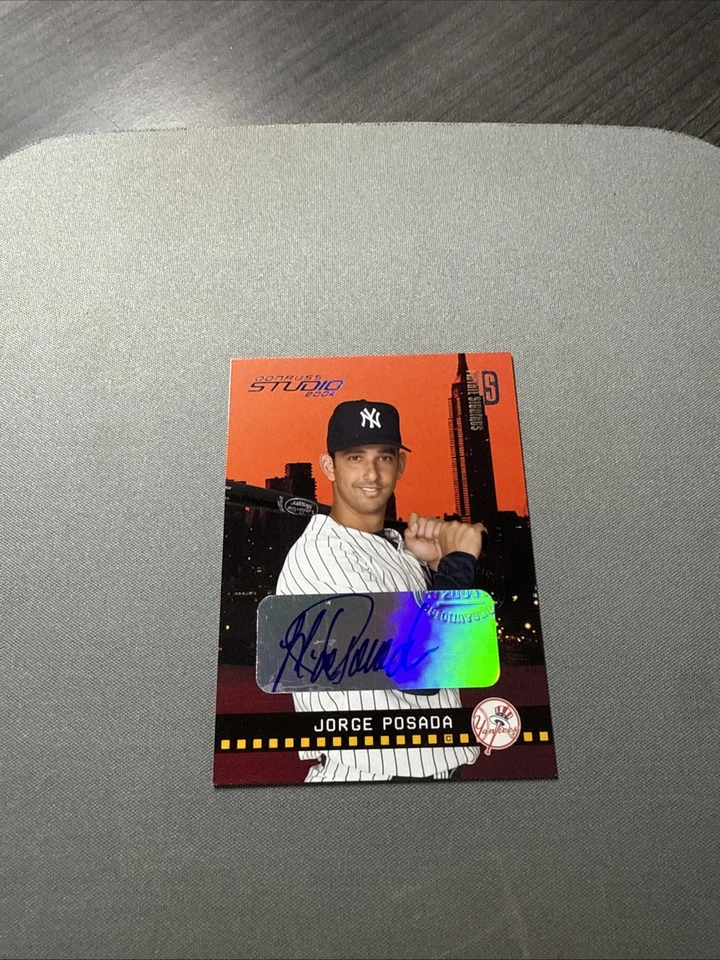 2004 年季后赛 Prestige Jorge Posada 签名私人签名 4/5 — 第 2/4 张图片