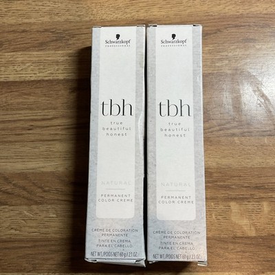 Lot 2 SCHWARZKOPF TBH 9-04 N EXTRA LIGHT BLONDE NATURAL BEIGE Permanent  Color