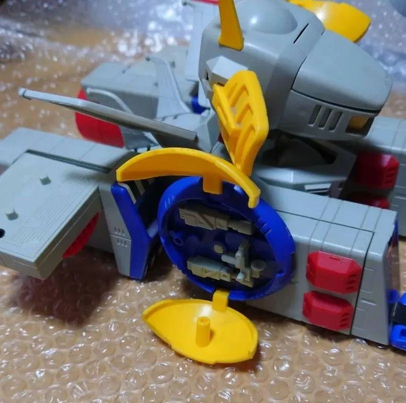 Ganso SD Gundam Nº 28 Blanco Base Modelo Coleccionable Ligeramente Usado Foto 4 de 4