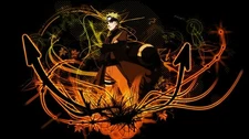 Anime naruto shippuden uzumaki vector art boys Play Gaming Mat Desk Game Desk