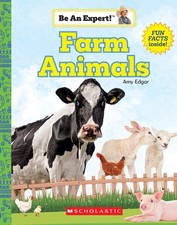 Farm Animals Be An Expert by Edgar, Amy, Acceptable Book